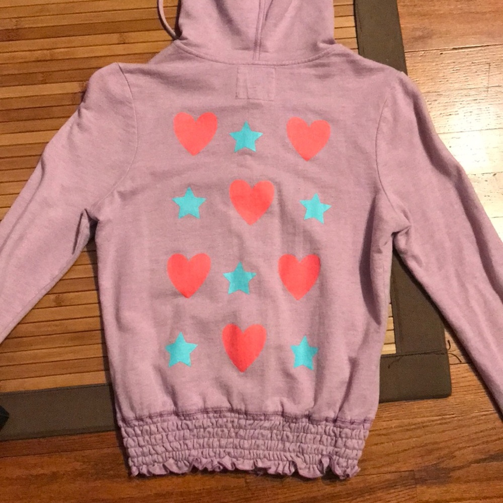 ✨DONATED✨ Purple full zip hoodie